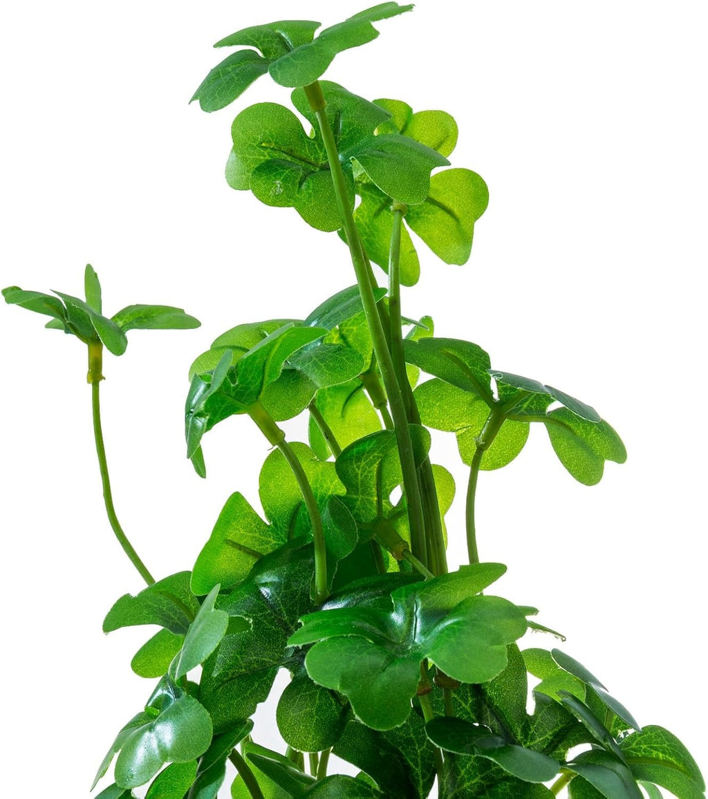 Faux Tabletop Plants in Glass Cube Pots, Set of 3 | Modern Indoor Greenery Decor